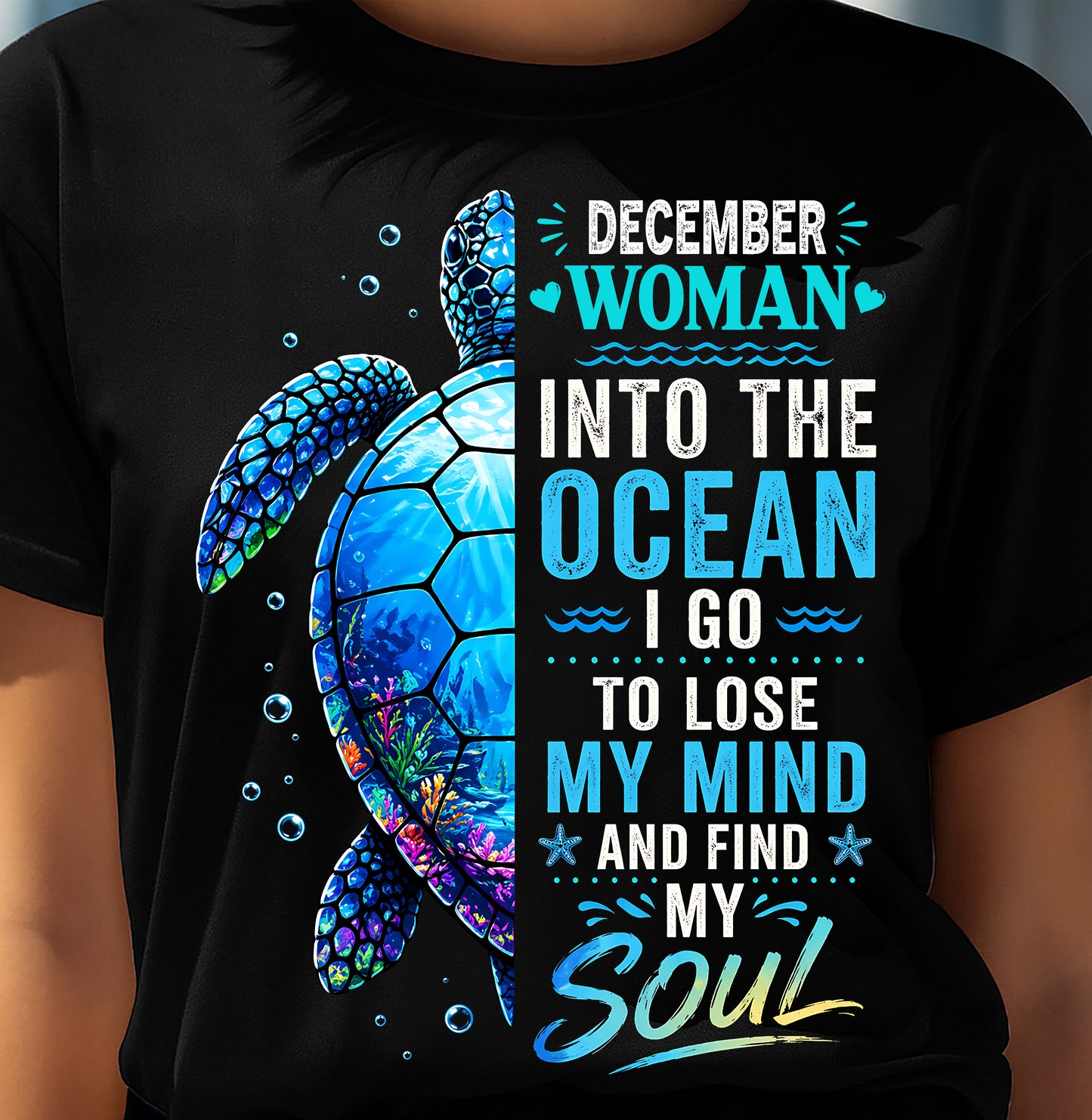 DECEMBER SHIRT, I GO TO LOSE MY MIND AND FIND MY SOUL - SNOW12 (SKU2604-28-12)