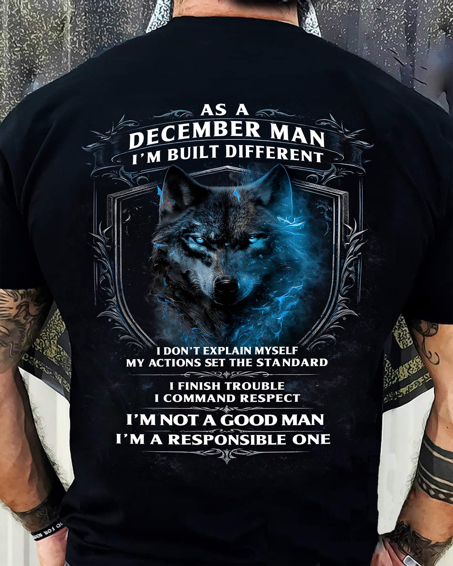 DECEMBER, I’M NOT A GOOD MAN I’M A RESPONSIBLE ONE – SNOW MALE12 (SKU12-301-12)