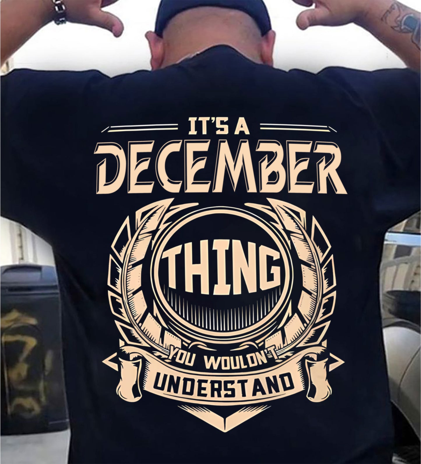 DECEMBER, THING YOU WOULDN’T UNDERSTAND – SNOW MALE12 (SKU09-17-12)