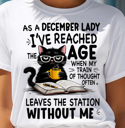 DECEMBER SHIRT, LEAVES THE STATION WITHOUT ME - SNOW12 (SKU2603-87-12)