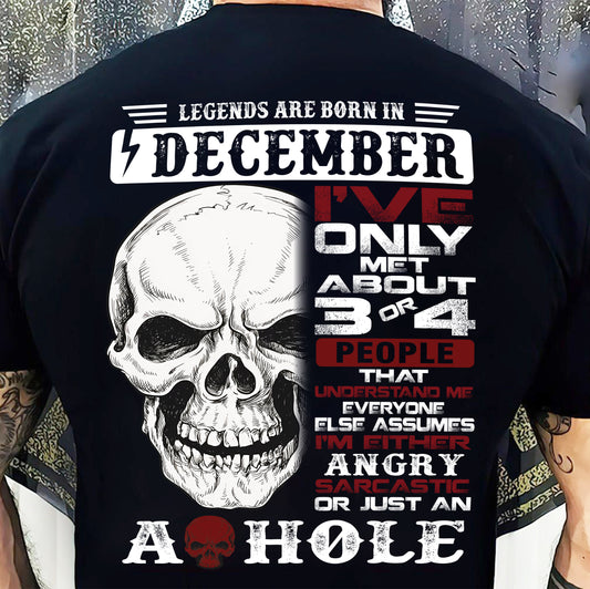 DECEMBER, ONLY MET ABOUT 3 OR 4 PEOPLE THAT UNDERSTAND ME-SNOW MALE12 (SKU10-16-12)