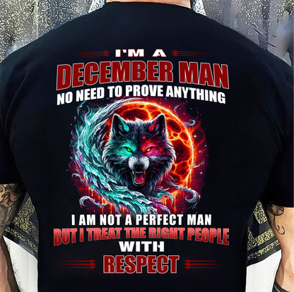 DECEMBER, I AM NOT A PERFECT MAN – SNOW MALE12 (SKU26T-01-50-12)