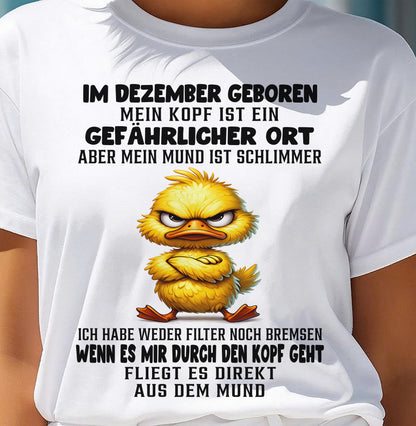 DEZEMBER, MEIN KOPF IST EIN GEFÄHRLICHER ORT - SNOW GER12 (SKU2605-381-12)