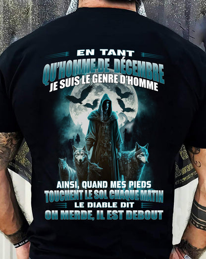 DÉCEMBRE, LE DIABLE DIT OH MERDE, IL EST DEBOUT – SNOW MALE12 (SKU26T-01185-12)