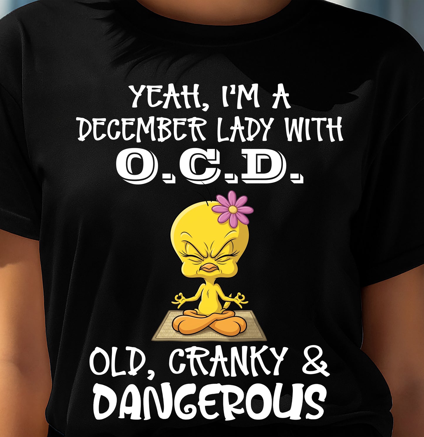 DECEMBER SHIRT, OLD CRANKY DANGEROUS - SNOW12 (SKU2606-65-12)