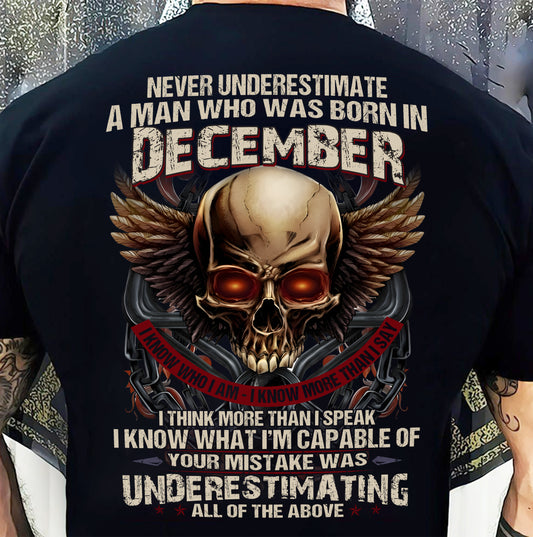 DECEMBER, YOUR MISTAKE WAS UNDERESTIMATING ALL OF THE ABOVE - SNOW MALE12 (SKU26T-01135-12)