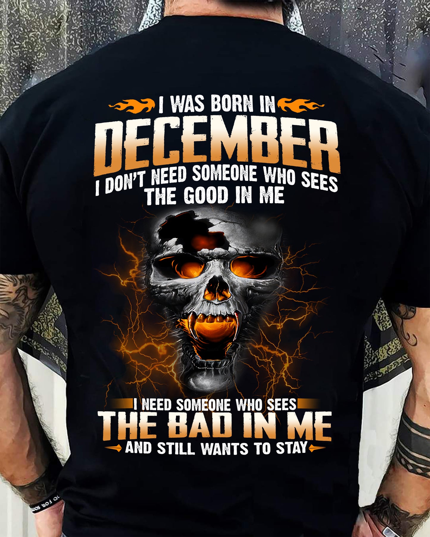 DECEMBER, I DON’T NEED SOMEONE WHO SEES THE GOOD IN ME SNOW MALE12 (SKU2602-53-12)