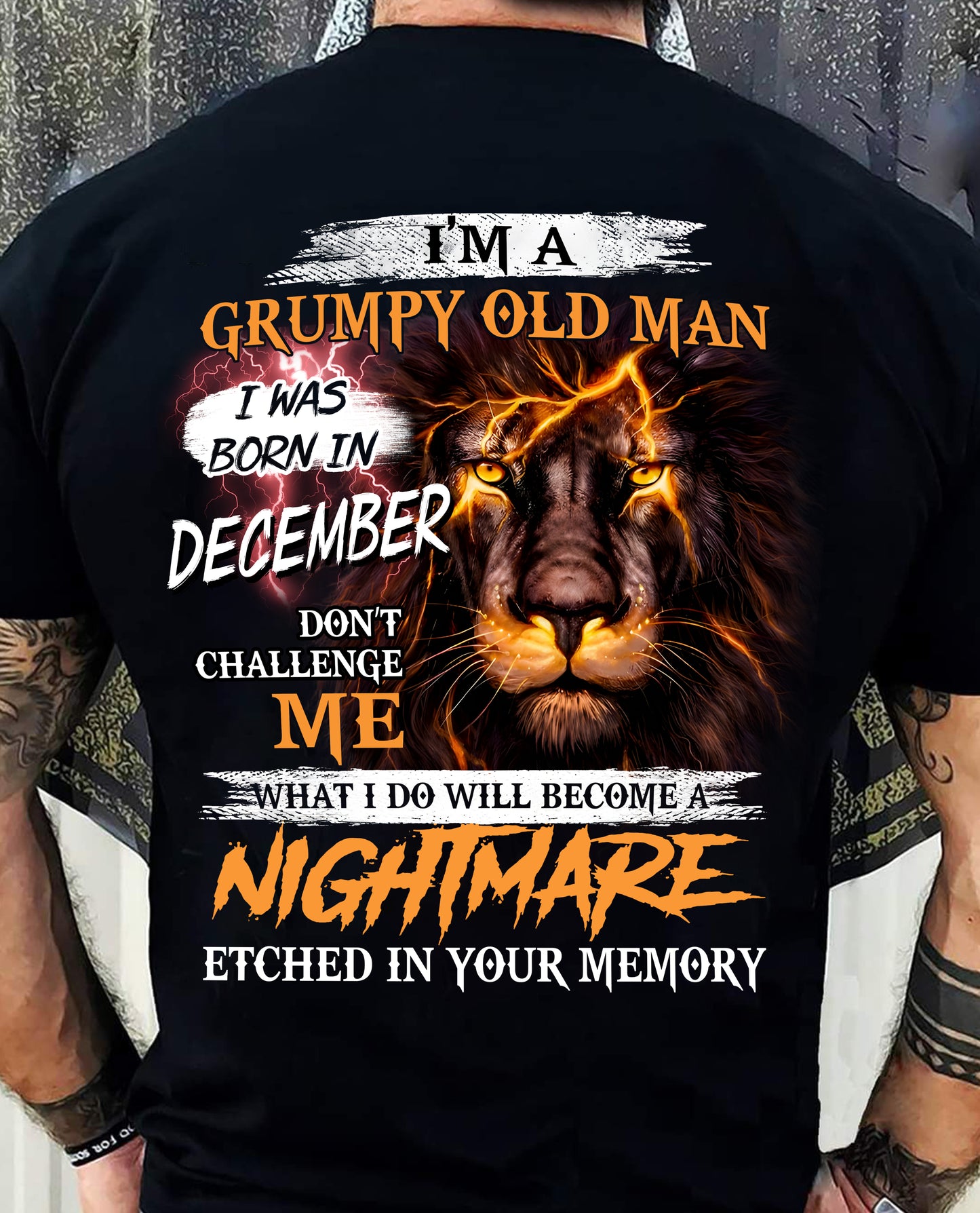 DECEMBER, WHAT I DO WILL BECOME A NIGHTMARE – SNOW MALE12 (SKU26T-01237-12)