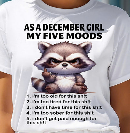 DECEMBER SHIRT, MY FIVE MOODS - SNOW12 (SKU2603-74-12)