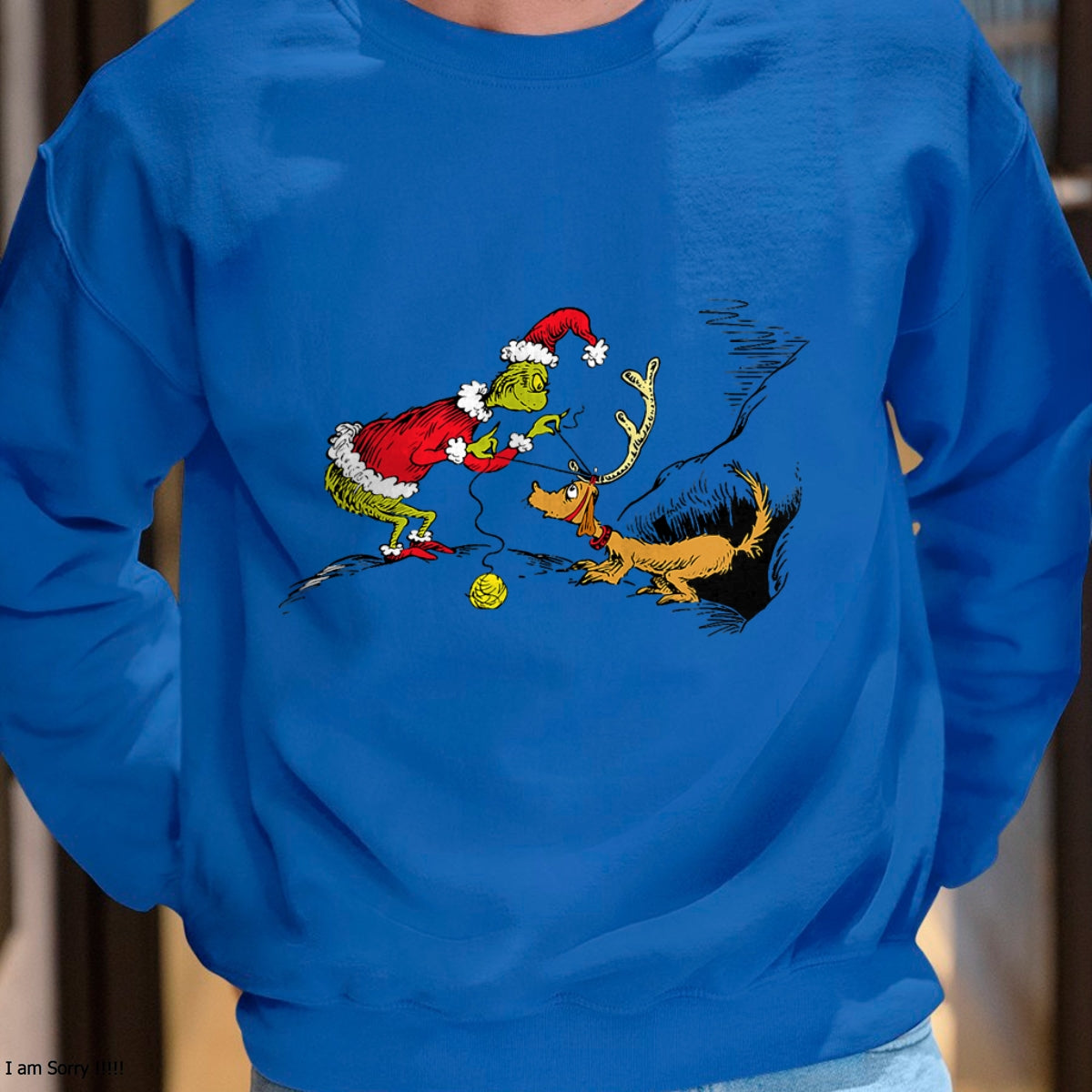 Dr. Seuss Reindeer T-shirt - Christmas Unisex T-Shirt/Hoodie/Sweatshirt - SNOW00