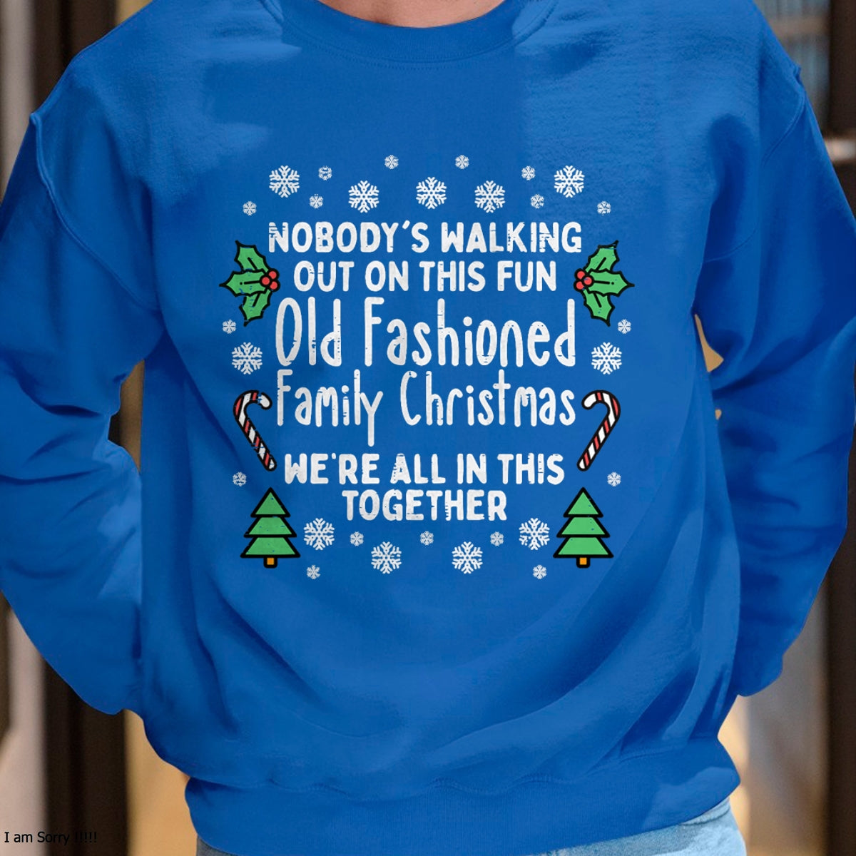 Old Fashioned Family Christmas Ugly Xmas Men Women Kids T-Shirt - Christmas Unisex T-Shirt/Hoodie/Sweatshirt - SNOW00