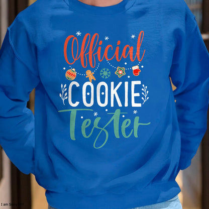 Official Cookie Tester Funny Christmas Couples Matching T-Shirt - Christmas Unisex T-Shirt/Hoodie/Sweatshirt - SNOW00