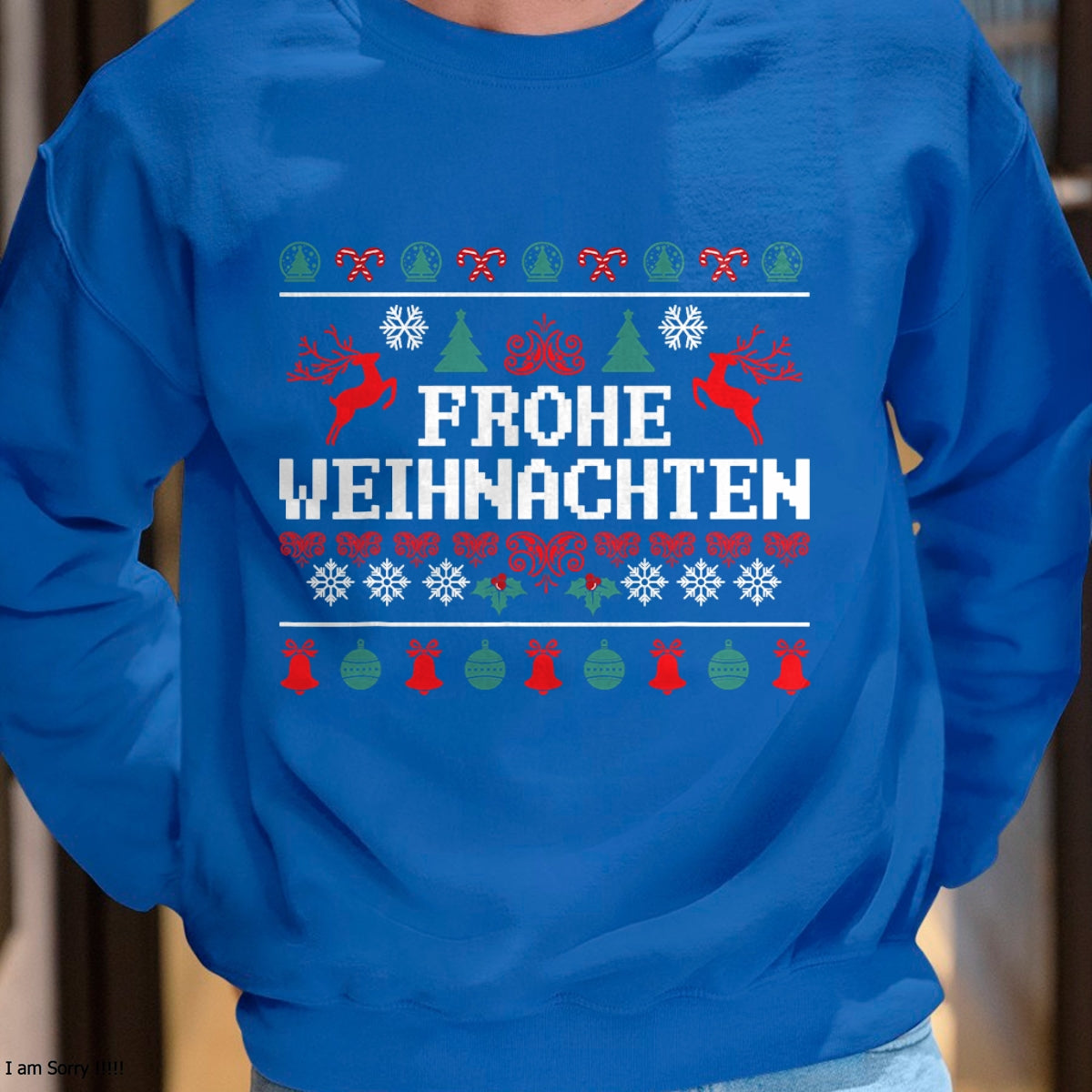 Frohe Weihnachten German Merry Christmas Holidays Germany T-Shirt - Christmas Unisex T-Shirt/Hoodie/Sweatshirt - SNOW00