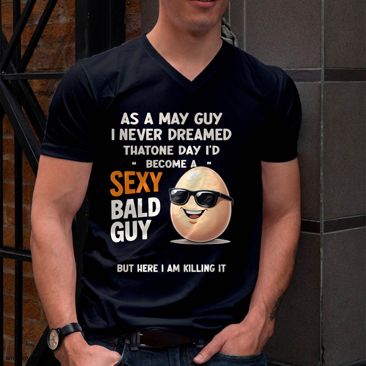 MAY SHIRT FOR A SEXY BALD MAN - SNOW05 (SKU2603-290-05)