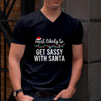 Most Likely To Christmas Shirt Matching Family Pajamas Funny T-Shirt - Christmas Unisex T-Shirt/Hoodie/Sweatshirt - SNOW00
