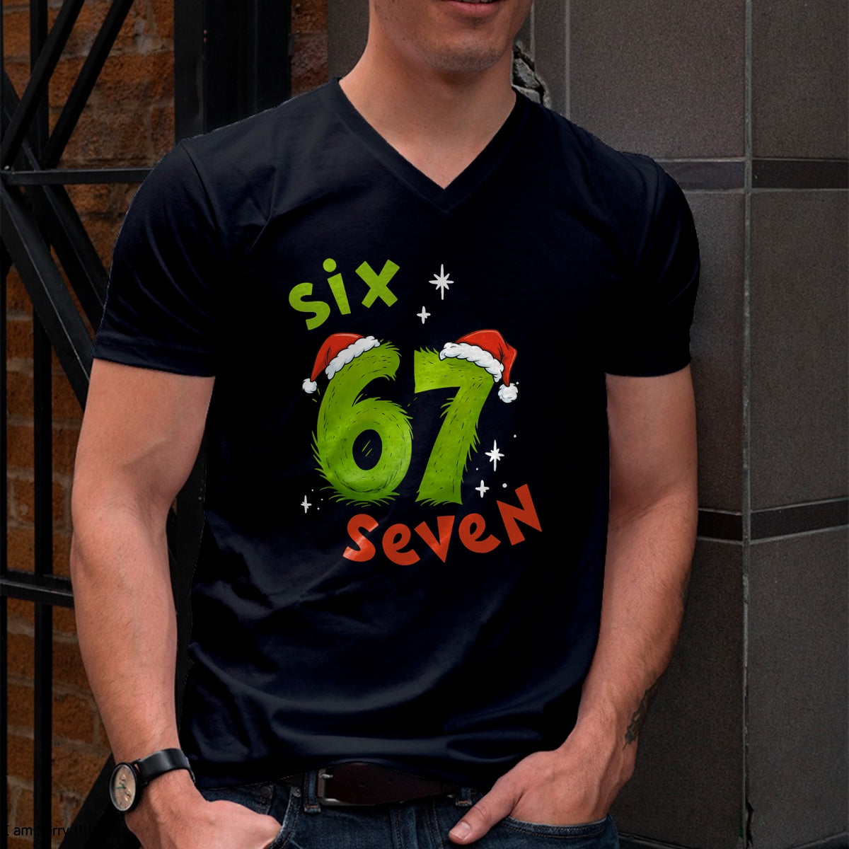67 Meme Six Seven for Kids Women Men Boys Girls Christmas T-Shirt - Christmas Unisex T-Shirt/Hoodie/Sweatshirt - SNOW00