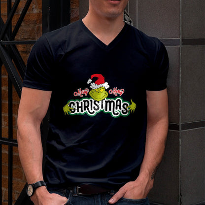 Dr. Seuss Grinch Hugs Christmas Short Sleeve T-shirt - Christmas Unisex T-Shirt/Hoodie/Sweatshirt - SNOW00