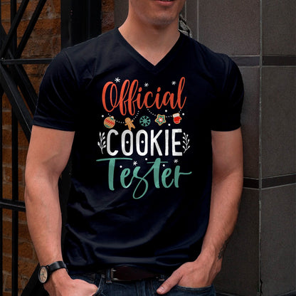 Official Cookie Tester Funny Christmas Couples Matching T-Shirt - Christmas Unisex T-Shirt/Hoodie/Sweatshirt - SNOW00