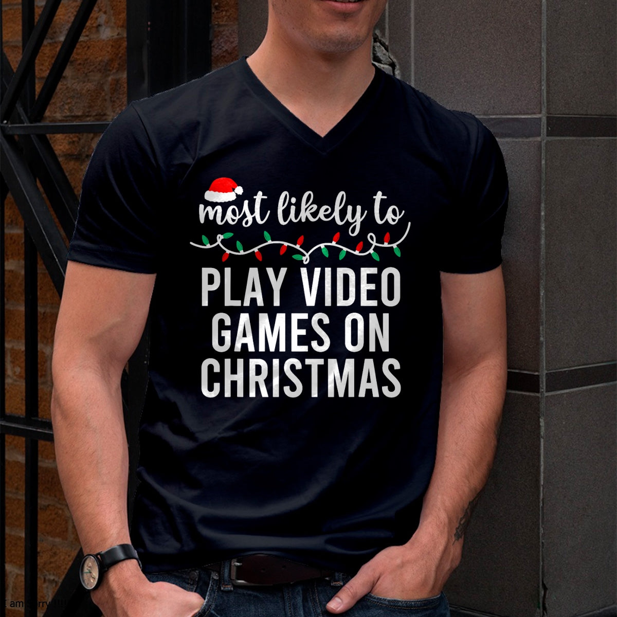 Most Likely To Christmas Matching Family Pajamas Funny T-Shirt - Christmas Unisex T-Shirt/Hoodie/Sweatshirt - SNOW00