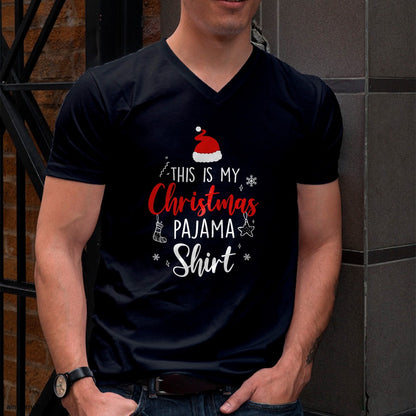 Funny Christmas PJ Pajama Men Women PJS for Family T-Shirt - Christmas Unisex T-Shirt/Hoodie/Sweatshirt - SNOW00