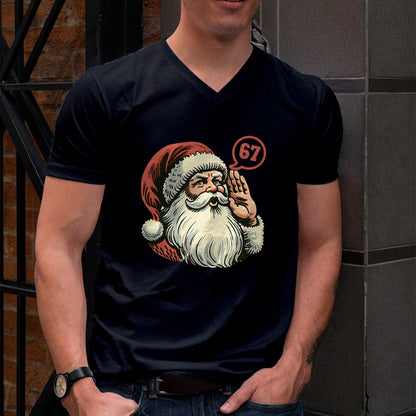 67 Christmas Funny Six Seven Meme Brainrot Santa Claus Boys T-Shirt - Christmas Unisex T-Shirt/Hoodie/Sweatshirt - SNOW00