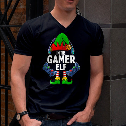 Gamer Elf Matching Family Christmas T-Shirt - Christmas Unisex T-Shirt/Hoodie/Sweatshirt - SNOW00
