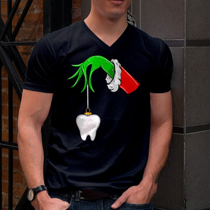 Christmas Tooth Dentist Dental Assistant Teeth Xmas Pajamas T-Shirt - Christmas Unisex T-Shirt/Hoodie/Sweatshirt - SNOW00