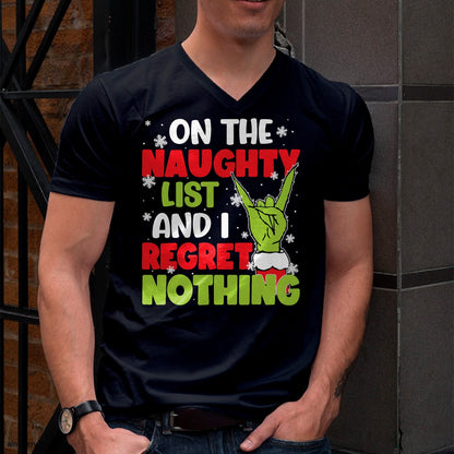 Funny Naughty List Christmas Xmas Santa Mens Womens Kids T-Shirt - Christmas Unisex T-Shirt/Hoodie/Sweatshirt - SNOW00