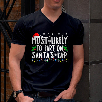 Most Likely to Fix Santa Sleigh Family Matching Christmas T-Shirt - Christmas Unisex T-Shirt/Hoodie/Sweatshirt - SNOW00