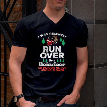 Christmas Runover By Reindeer Funny Xmas Women Men Kids T-Shirt - Christmas Unisex T-Shirt/Hoodie/Sweatshirt - SNOW00