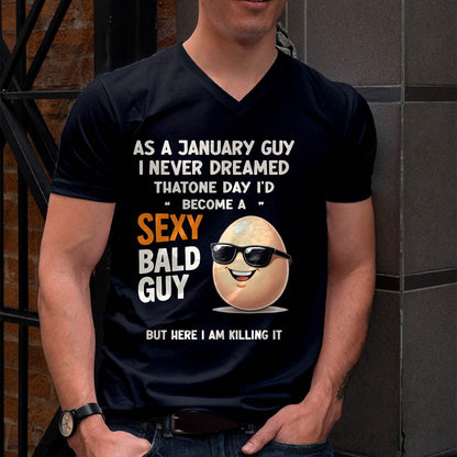 JANUARY SHIRT FOR A SEXY BALD MAN - SNOW01 (SKU2603-290-01)