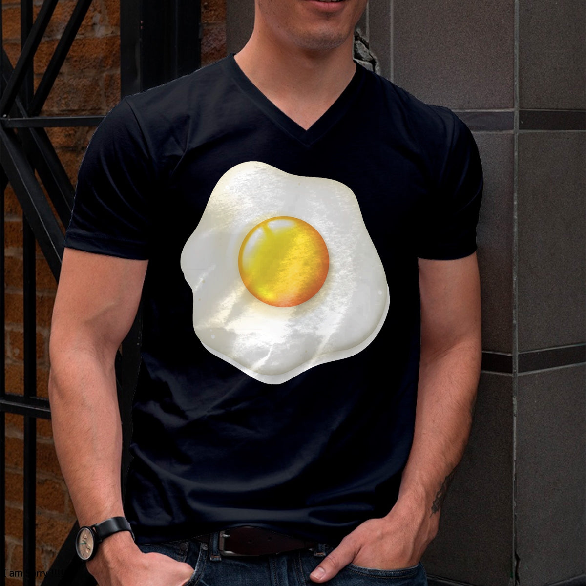 Egg Costume T-Shirt Funny Christmas  Halloween Egg Shirt T-Shirt - Christmas Unisex T-Shirt/Hoodie/Sweatshirt - SNOW00