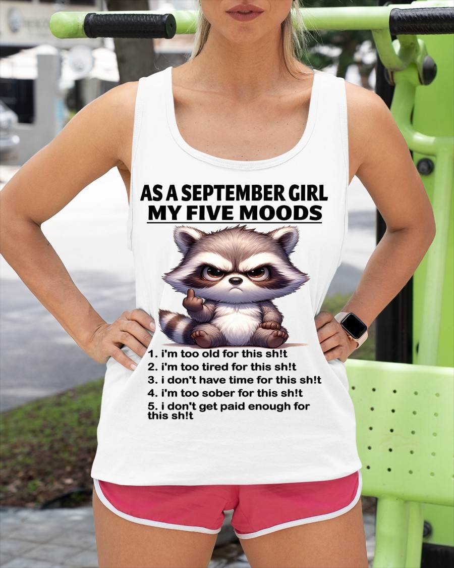 SEPTEMBER SHIRT, MY FIVE MOODS - SNOW09 (SKU2603-74-09)