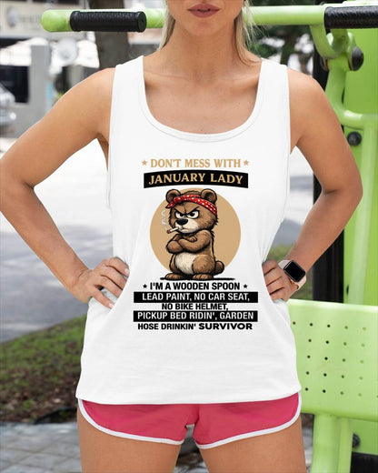 JANUARY SHIRT, I'M A WOODEN SPOON, LEAD PAINT - SNOW01 (SKU2604-258-01)