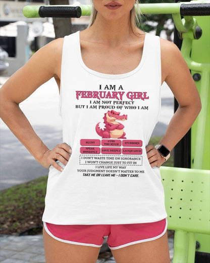 February Girl Shirt – Birthday Gift for Women - SNOW02 FMA (SKU10-80-02)