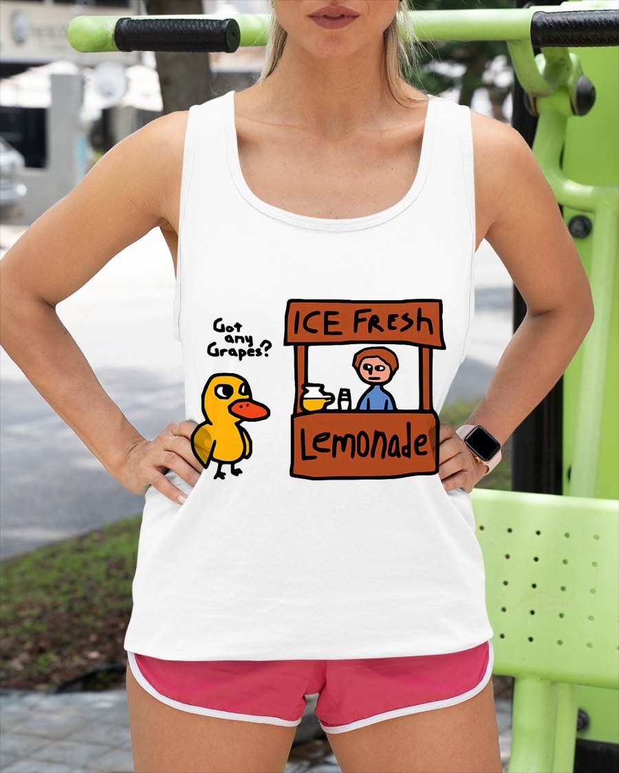 The Duck Song Got Any Grapes Funny Meme T-Shirt