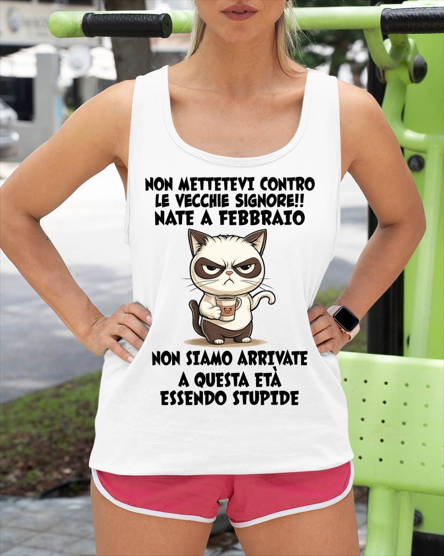 FEBBRAIO SHIRT NON METTETEVI CONTRO LE VECCHIE SIGNORE!! - SNOW02 (SKU2605-253-02)