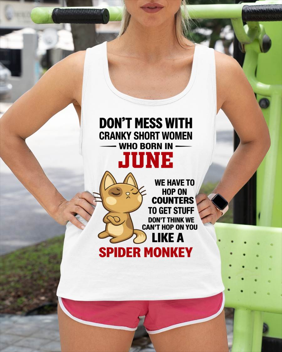 JUNE SHIRT, DON'T MESS WITH SHORT LADY - FMA SNOW06 (SKU2603-310-06)