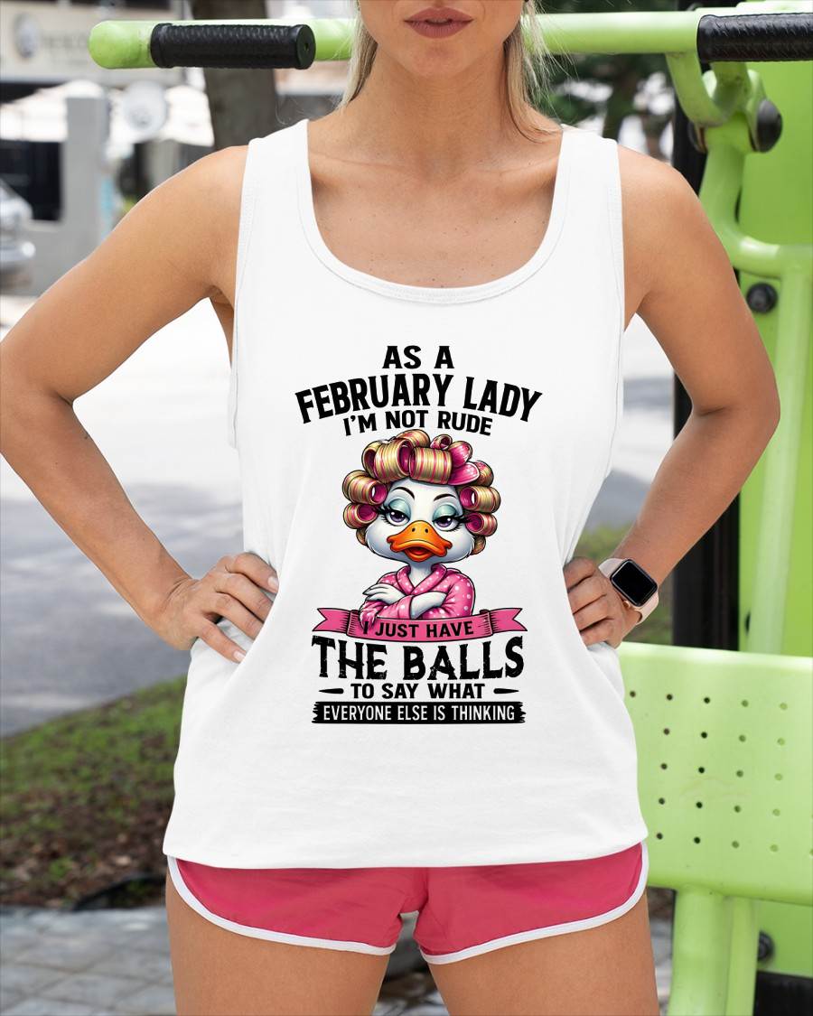 FEBRUARY SHIRT, SAY WHAT EVERYONE ELSE IS THINKING - SNOW02 (SKU2604-271-02)