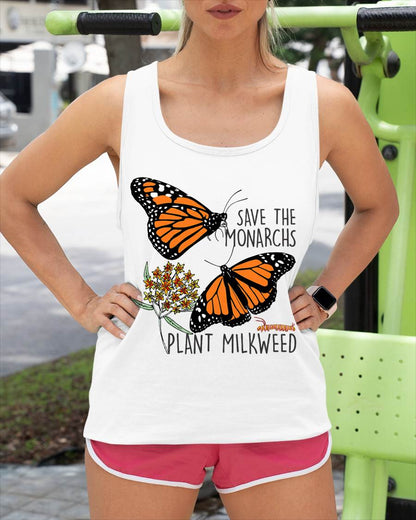 Save The Monarchs Plant Some Milkweed Butterfly Gift T-Shirt T-Shirt