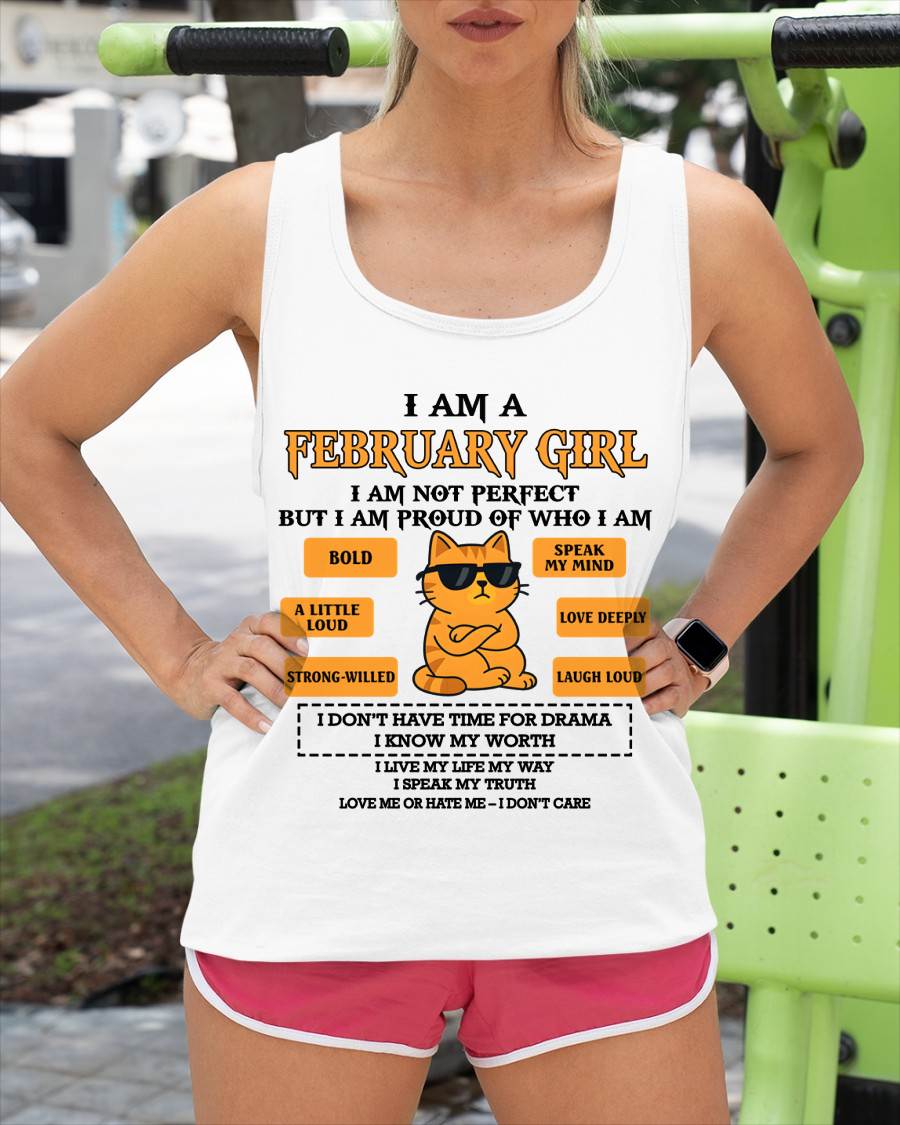 FEBRUARY SHIRT, I AM PROUD OF WHO I AM - FMA SNOW02 (SKU2603-292-02)