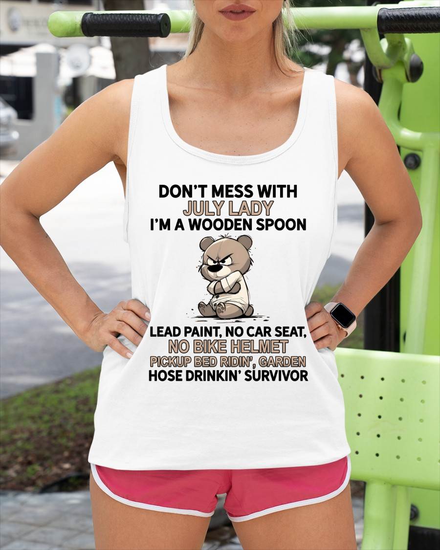 JULY SHIRT, I'M A WOODEN SPOON, LEAD PAINT - SNOW07 (SKU2604-253-07)