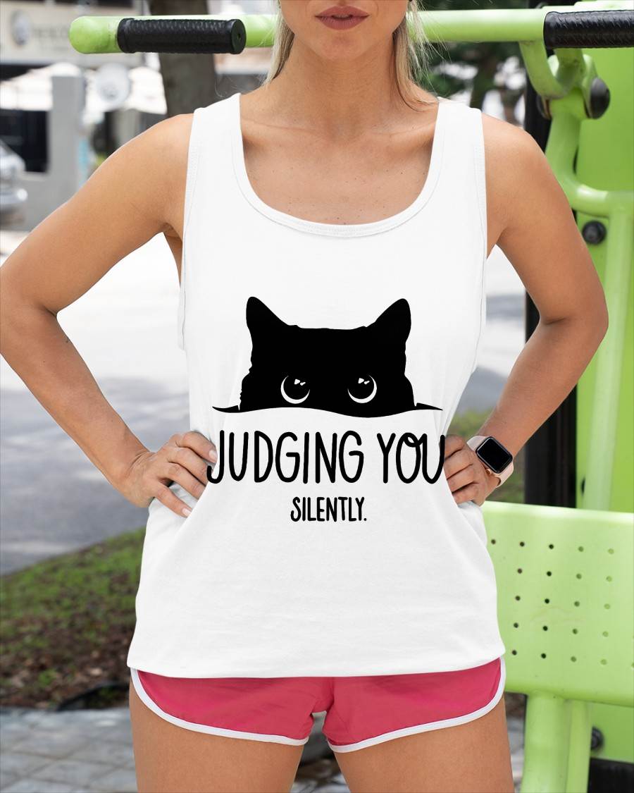 Cat Judging You Silently T-Shirt