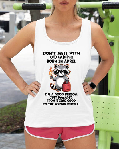 APRIL SHIRT, DAMAGED FROM BEING GOOD TO THE WRONG PEOPLE - SNOW04 (SKU2604-282-04)