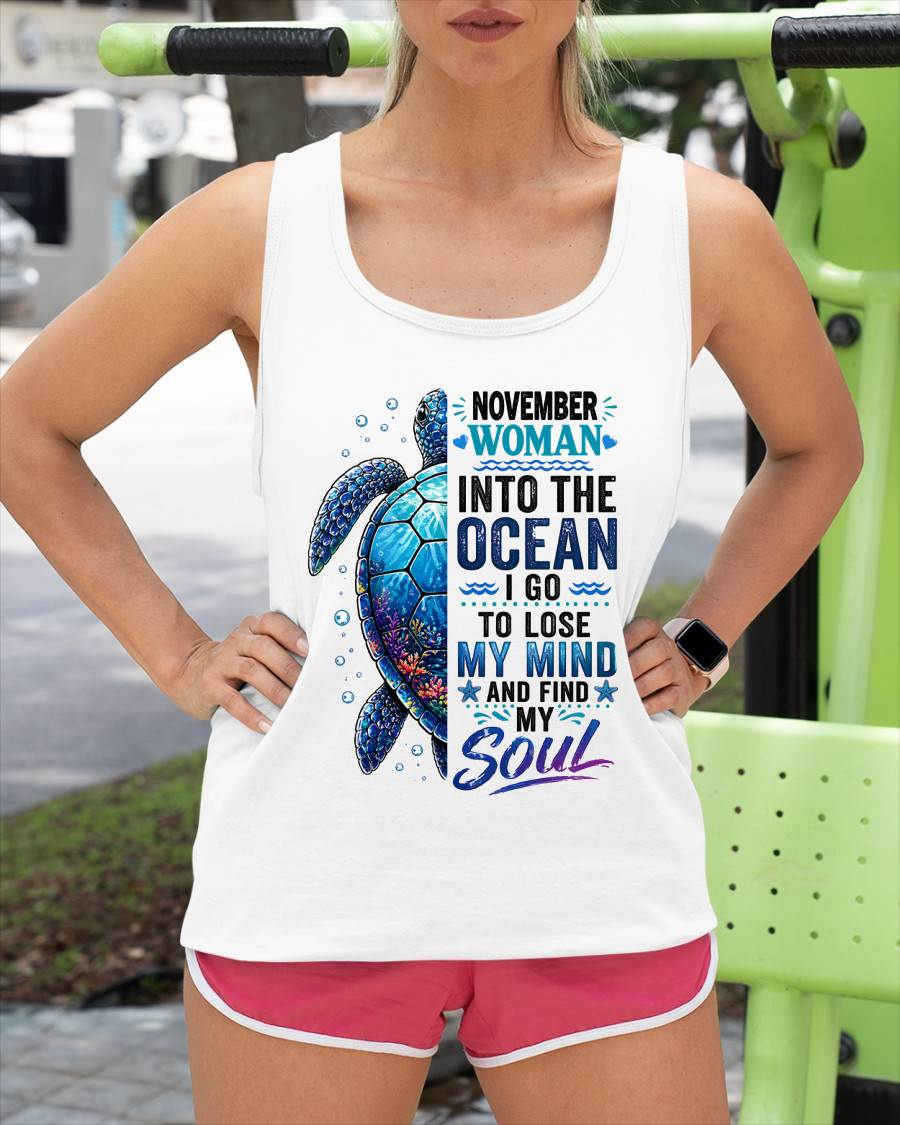 NOVEMBER SHIRT, I GO TO LOSE MY MIND AND FIND MY SOUL - SNOW11 (SKU2604-279-11)