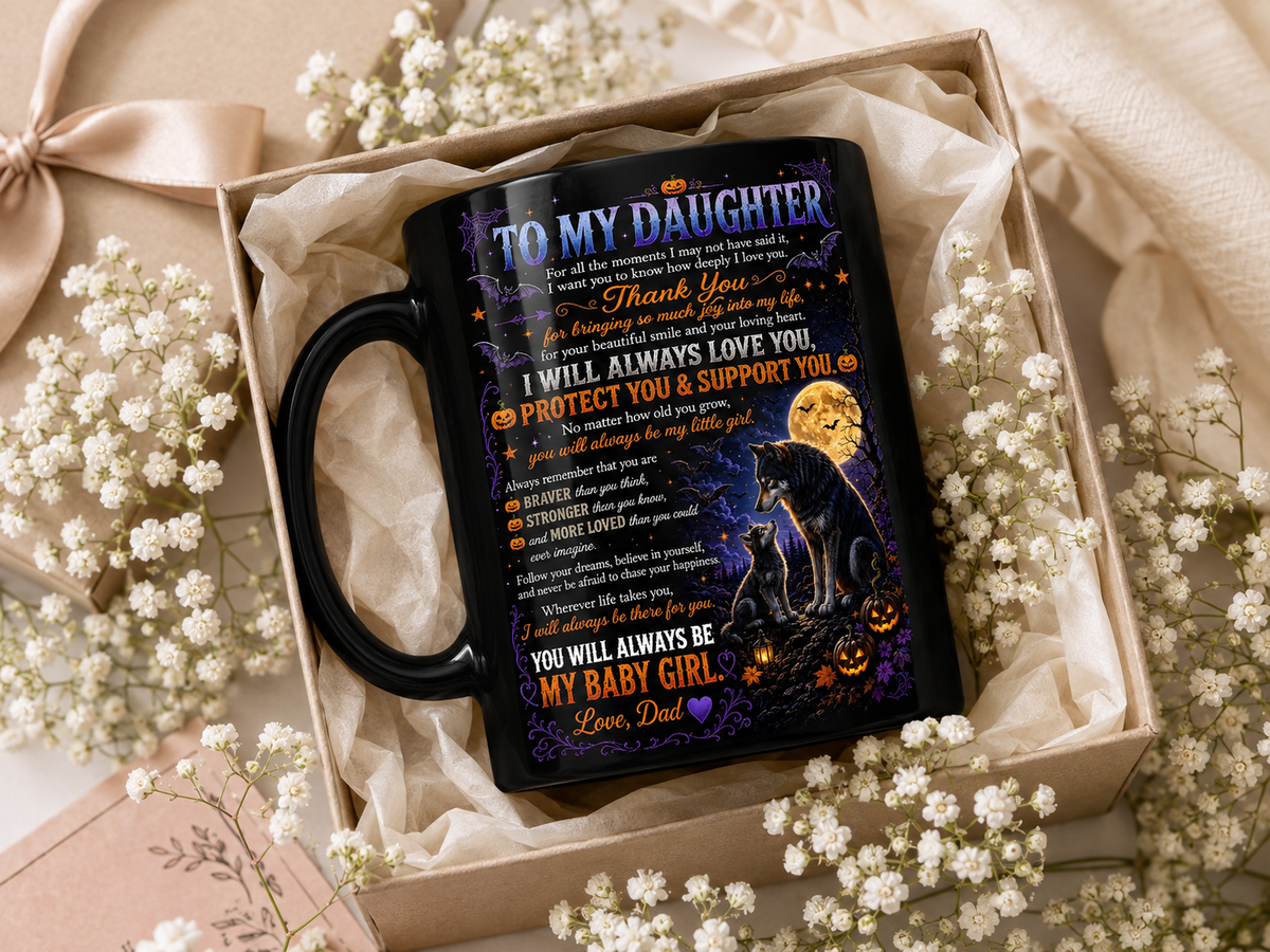 TO DAUGHTER MUG - GIFT FROM DAD (SKU2608-652)