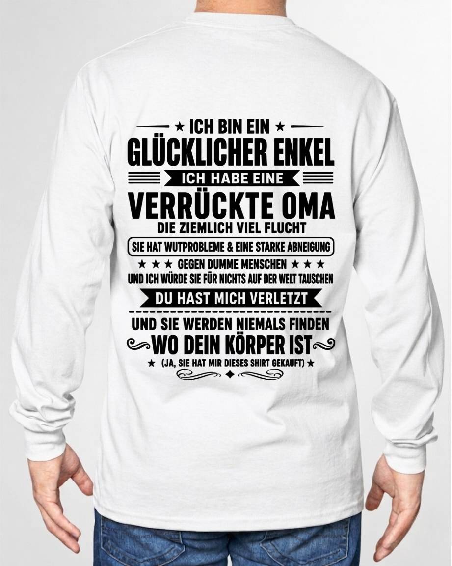 ICH BIN EIN GLÜCKLICHER ENKEL - VON DER OMA FÜR DEN ENKEL - SNOW00 (SKU2608-516-00)