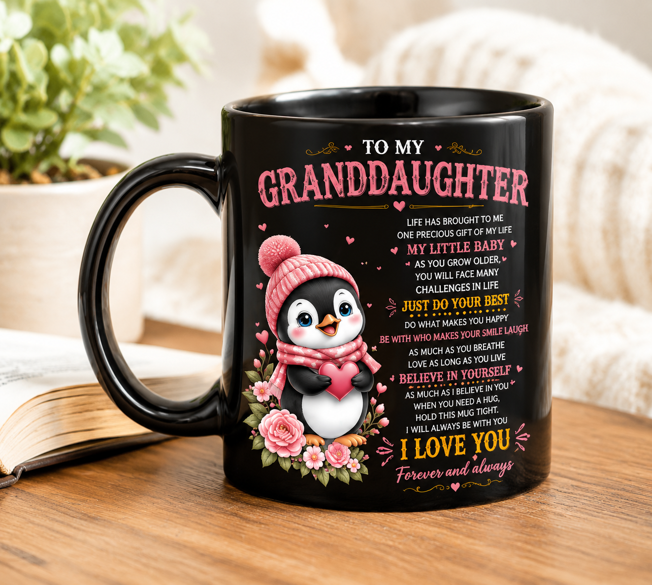 TO GRANDDAUGHTER MUG - GIFT FROM GRANDMA (SKU2608-633)
