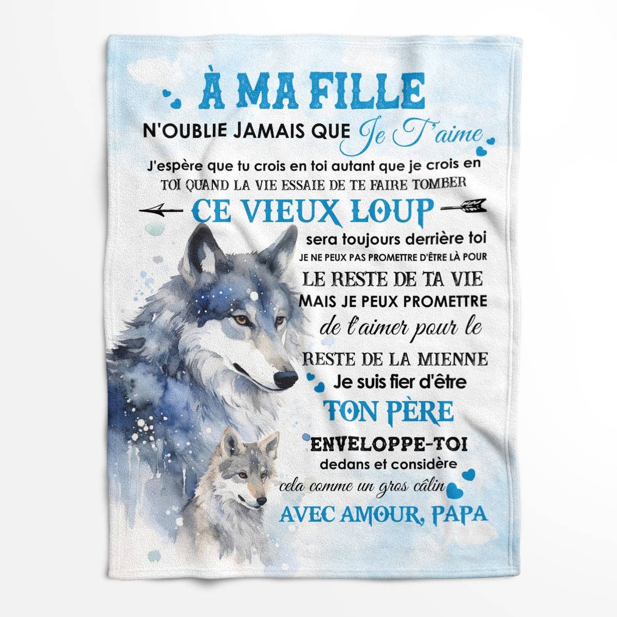 Cadeau Spécial Pour Ta Fille Couverture - De Papa