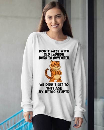 NOVEMBER SHIRT THE BEAST inside me is sleeping Not Dead - SNOW11 (SKU2605-44-11)
